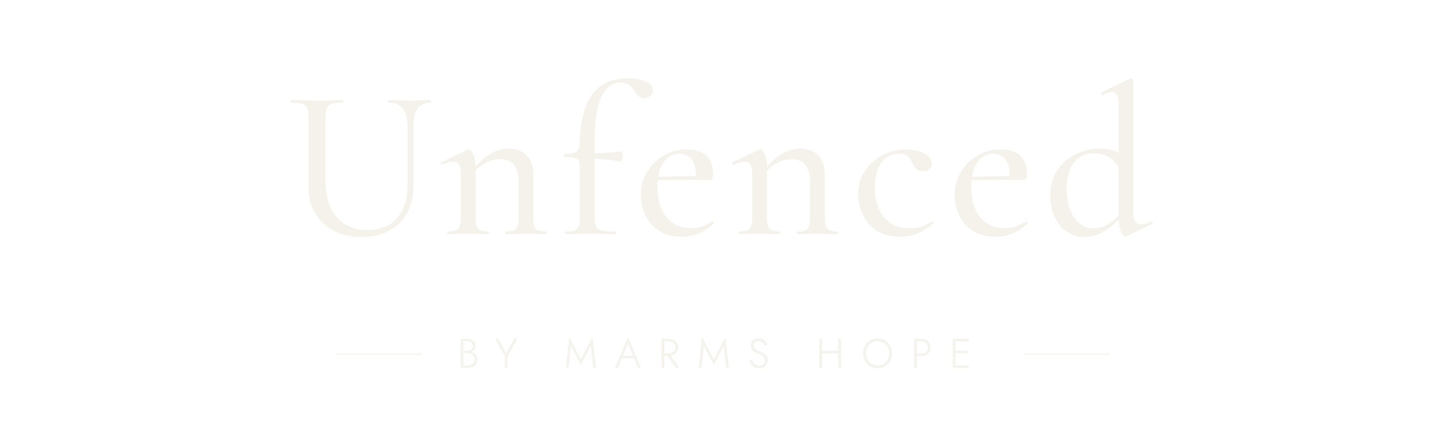 Unfenced, by Marms Hope
