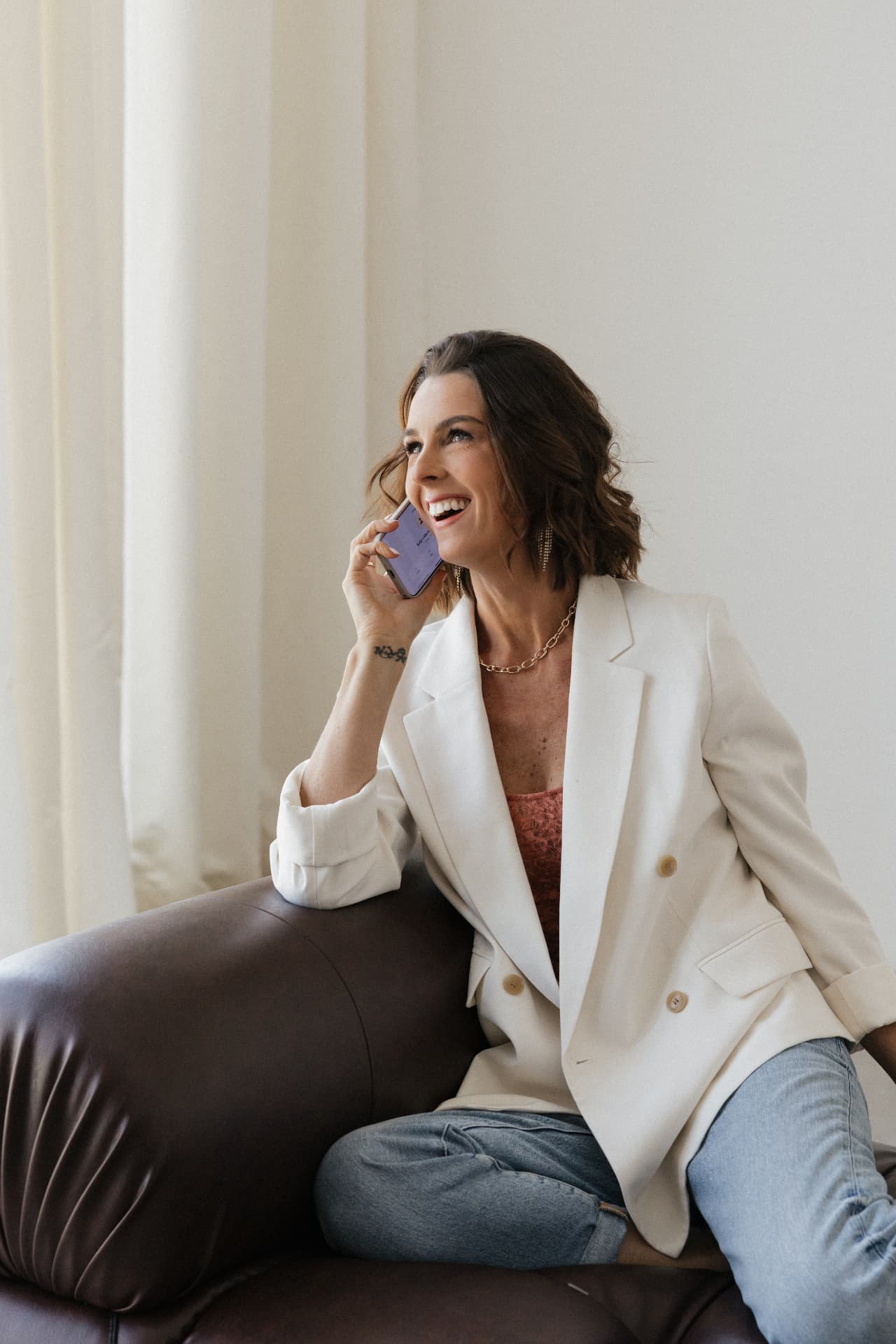 Marlené Hope working with a founder client